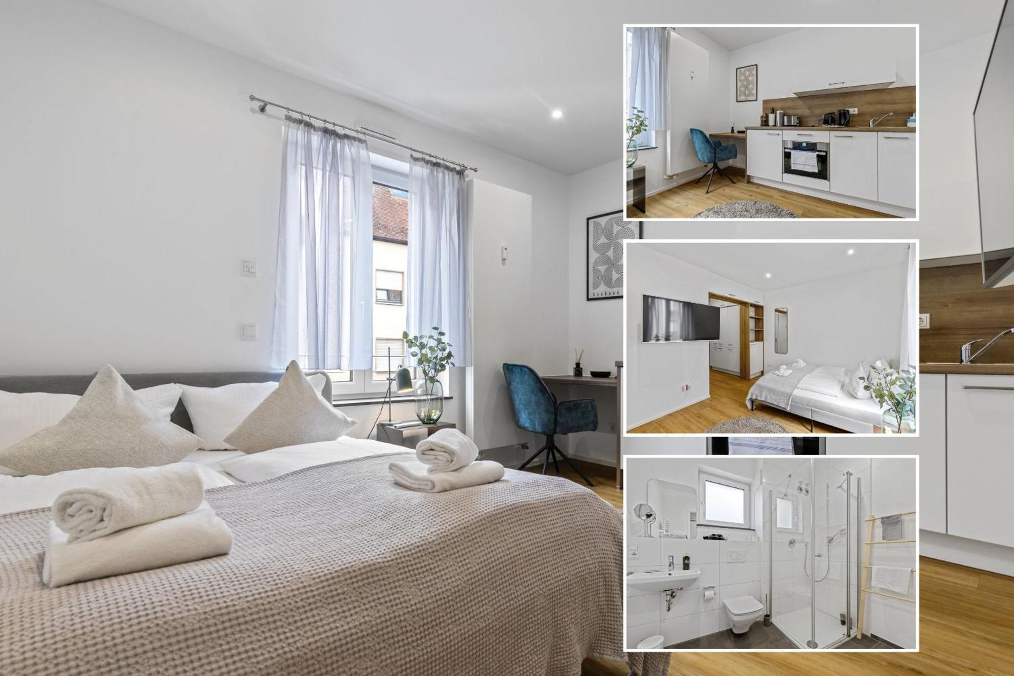 Ma Suite - Smart Apartment 2P - City Center Augsburg Eksteriør billede