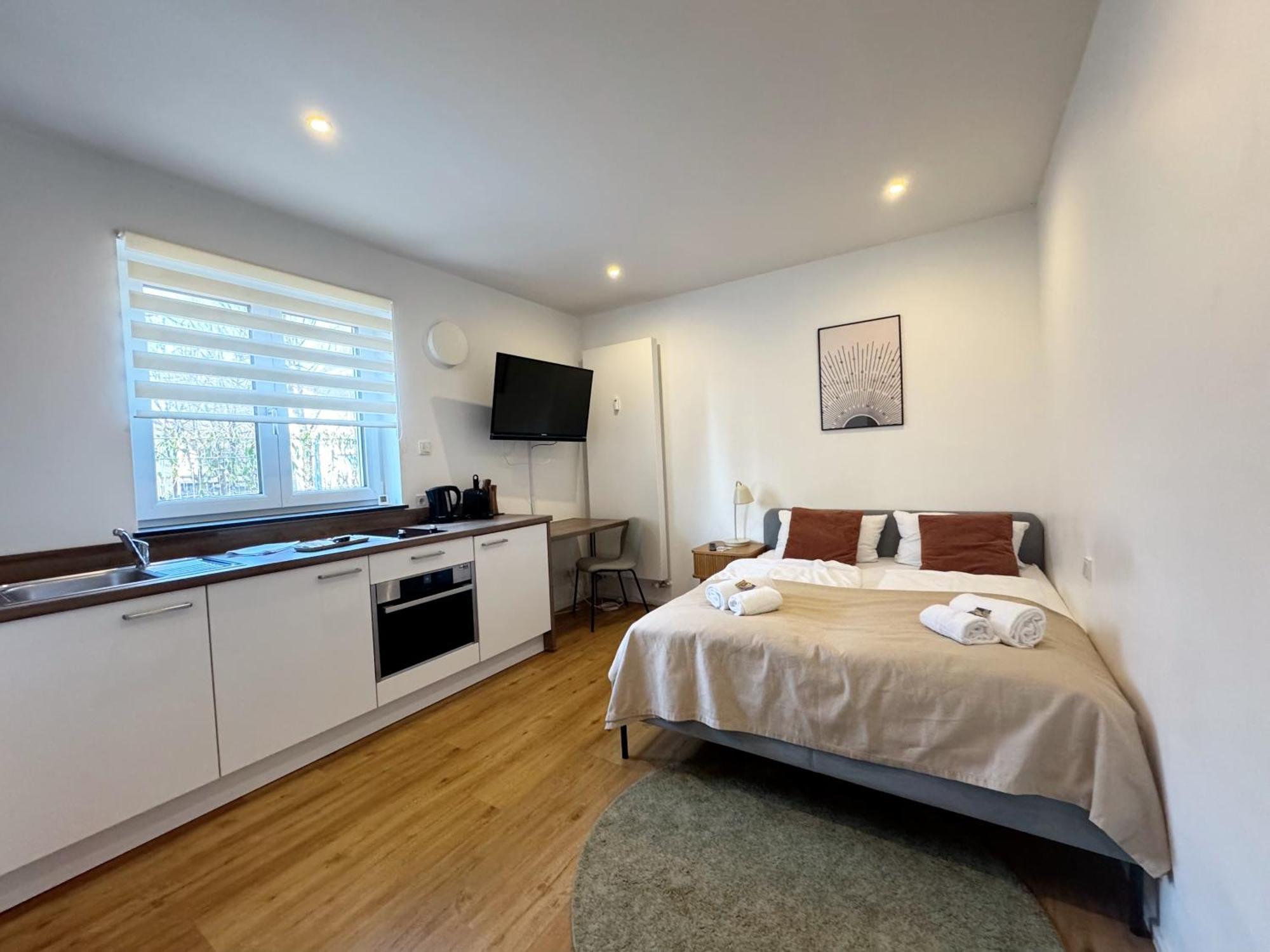 Ma Suite - Smart Apartment 2P - City Center Augsburg Eksteriør billede